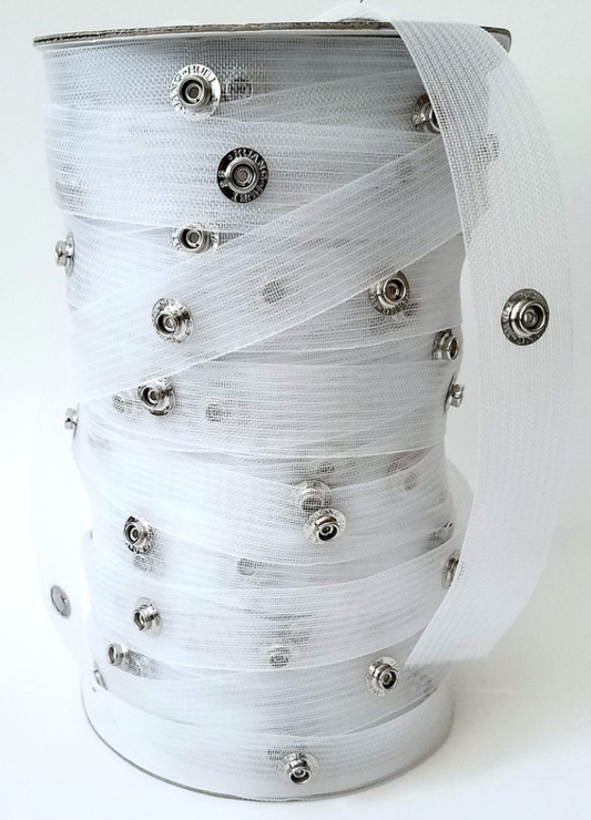 1in Snap Tape for Ripple Fold Drapery
