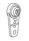 Ball Bearing Carrier for Pinch Pleat