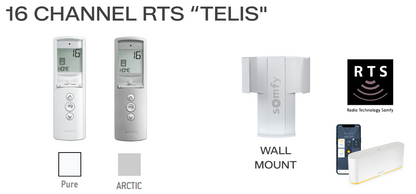 Somfy Telis 16 CH RTS Handheld Remote