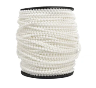 White Plastic Chain 820' roll