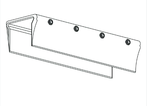 Drapery Track Connector for Spliced Installations