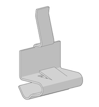 4in Fascia Bracket Clip
