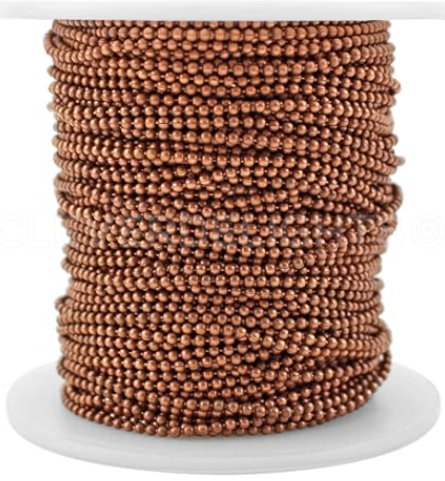 Antique Brown Chain 500' roll