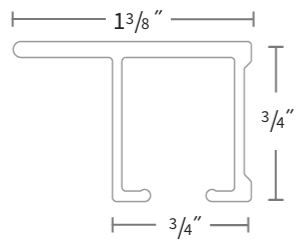 CM Standard Drapery Track
