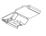 CS / FMS Track Heavy Duty Ceiling Bracket